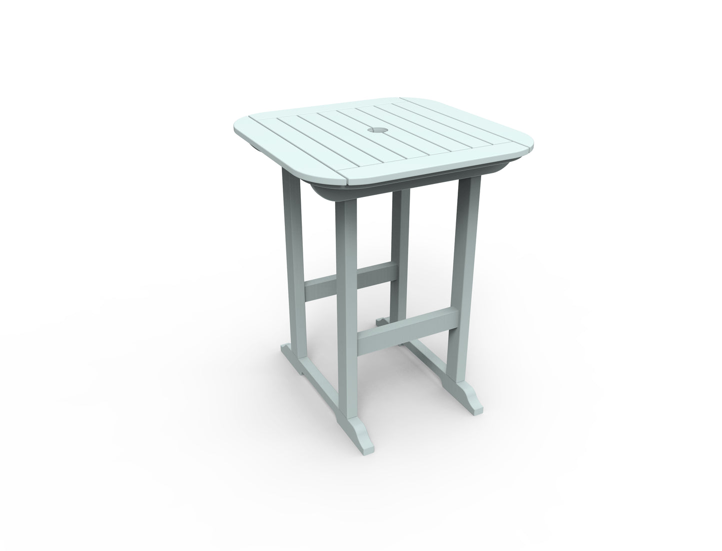 Seaside Casual Recycled Plastic Portsmouth Balcony Table 30" x 30" (COUNTER HEIGHT) - LEAD TIME TO SHIP 2 TO 4 WEEKS