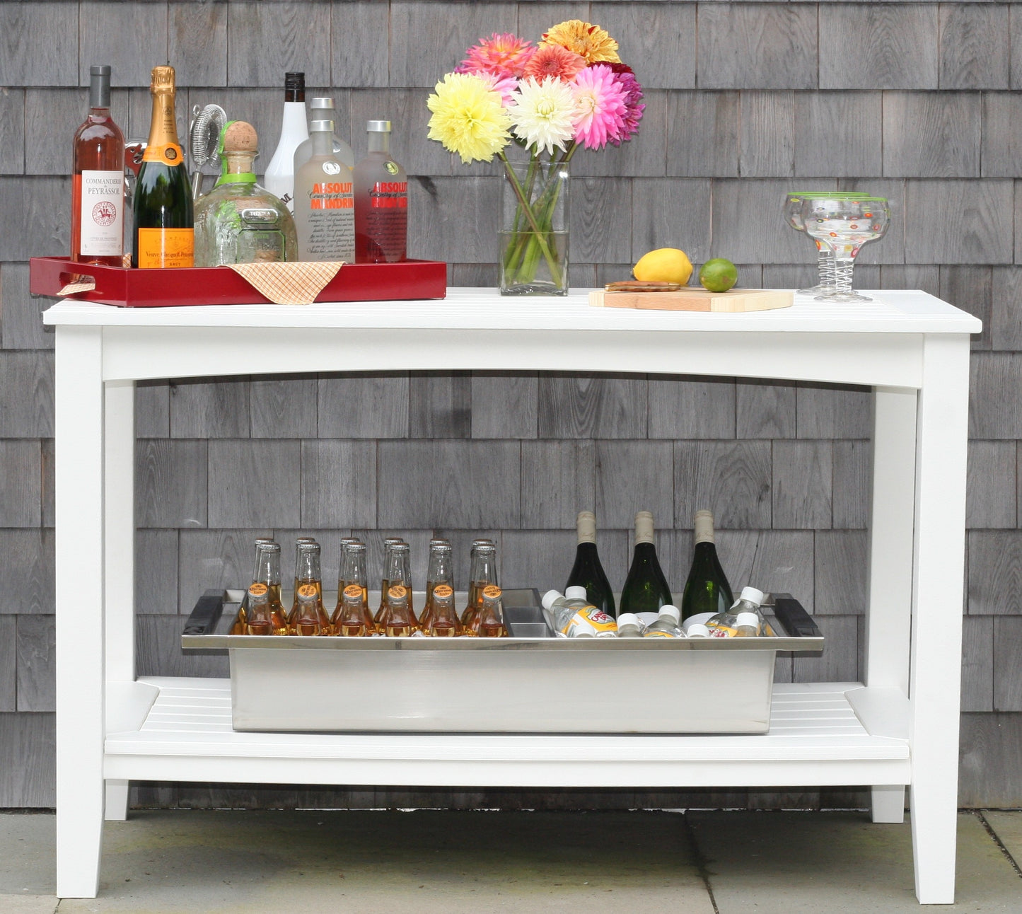 Seaside Casual Recycled Plastic Windsor Large Buffet - LEAD TIME TO SHIP 2 TO 4 WEEKS