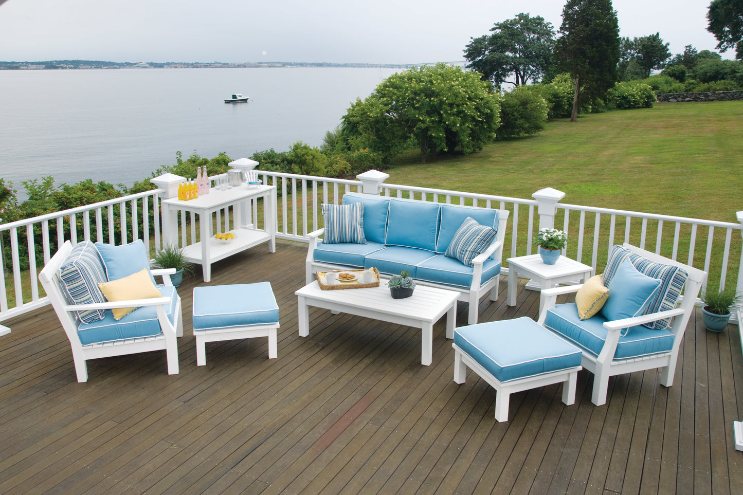 Seaside Casual Recycled Plastic Windsor Large Buffet - LEAD TIME TO SHIP 2 TO 4 WEEKS