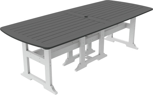 Seaside Casual Recycled Plastic Portsmouth Dining Table 42" x 100" - LEAD TIME TO SHIP 2 TO 4 WEEKS