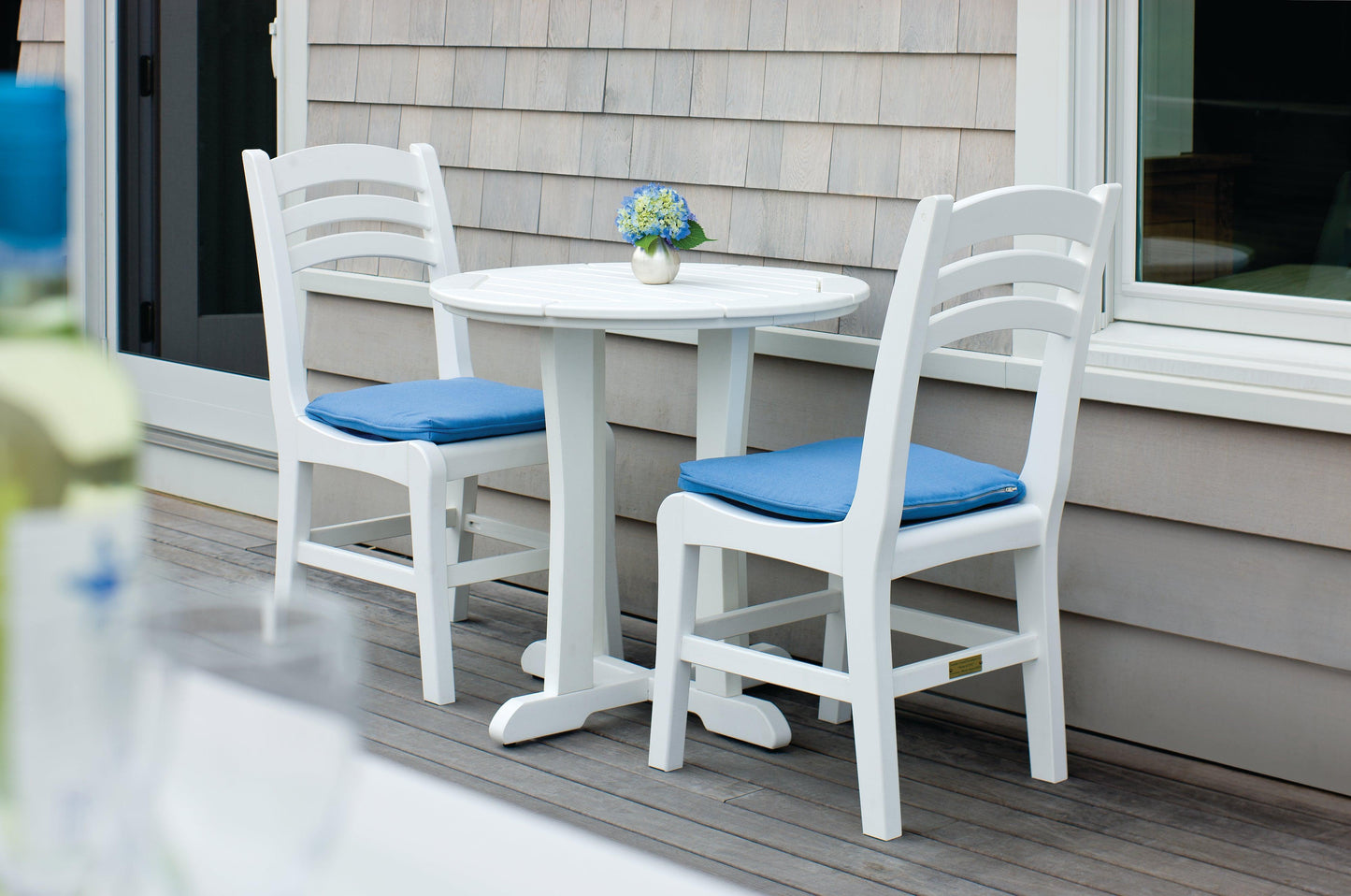 Seaside Casual Recycled Plastic Charleston Side Chair - LEAD TIME TO SHIP 2 TO 4 WEEKS