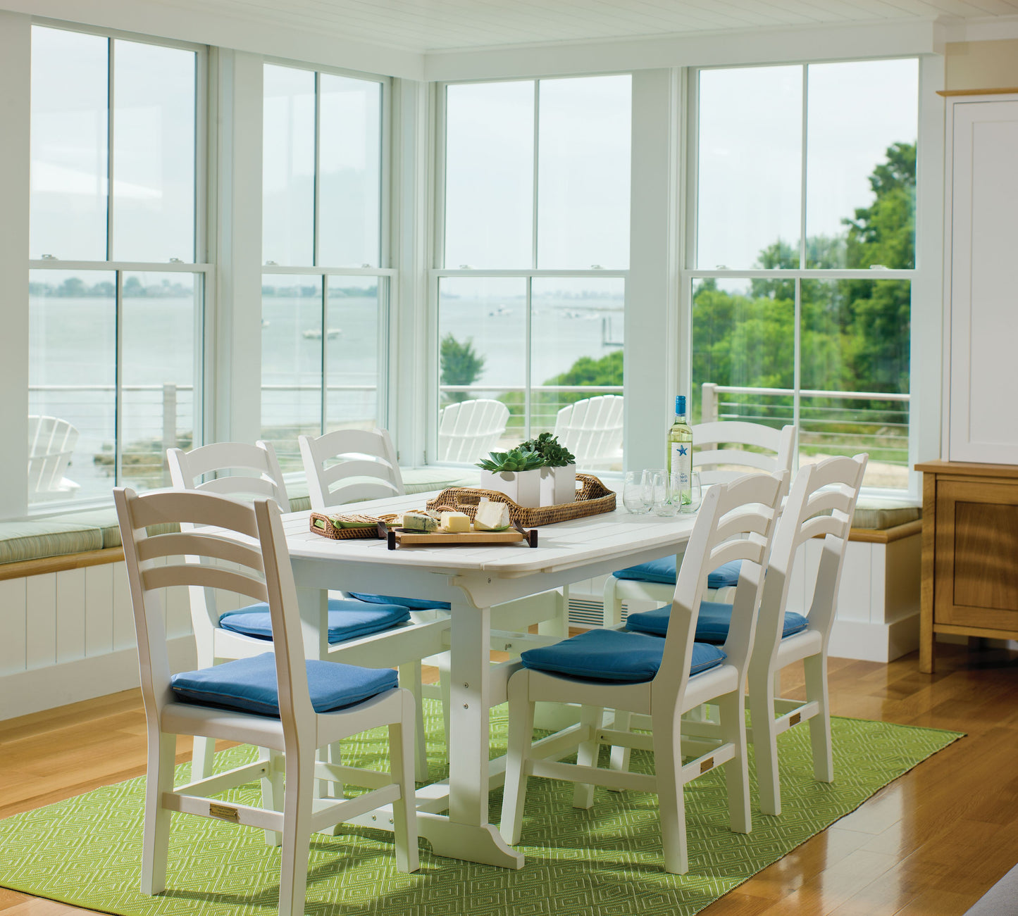 Seaside Casual Recycled Plastic Charleston Side Chair - LEAD TIME TO SHIP 2 TO 4 WEEKS