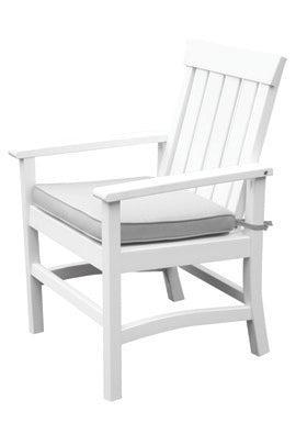 Seaside Casual Recycled Plastic Hampton Dining Chair - LEAD TIME TO SHIP 2 TO 4 WEEKS