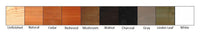 cedar furniture colors swatches