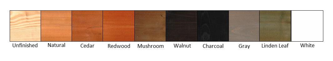 A&L FURNITURE CO. 5' Cambridge Pressure Treated Pine Arbor - LEAD TIME TO SHIP 10 BUSINESS DAYS