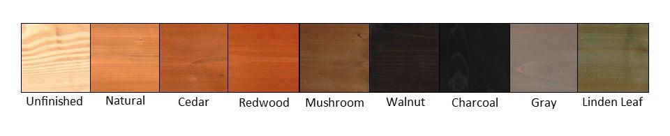 A&L Furniture Co. Pressure Treated Pine 6' Highback Glider - LEAD TIME TO SHIP 10 BUSINESS DAYS