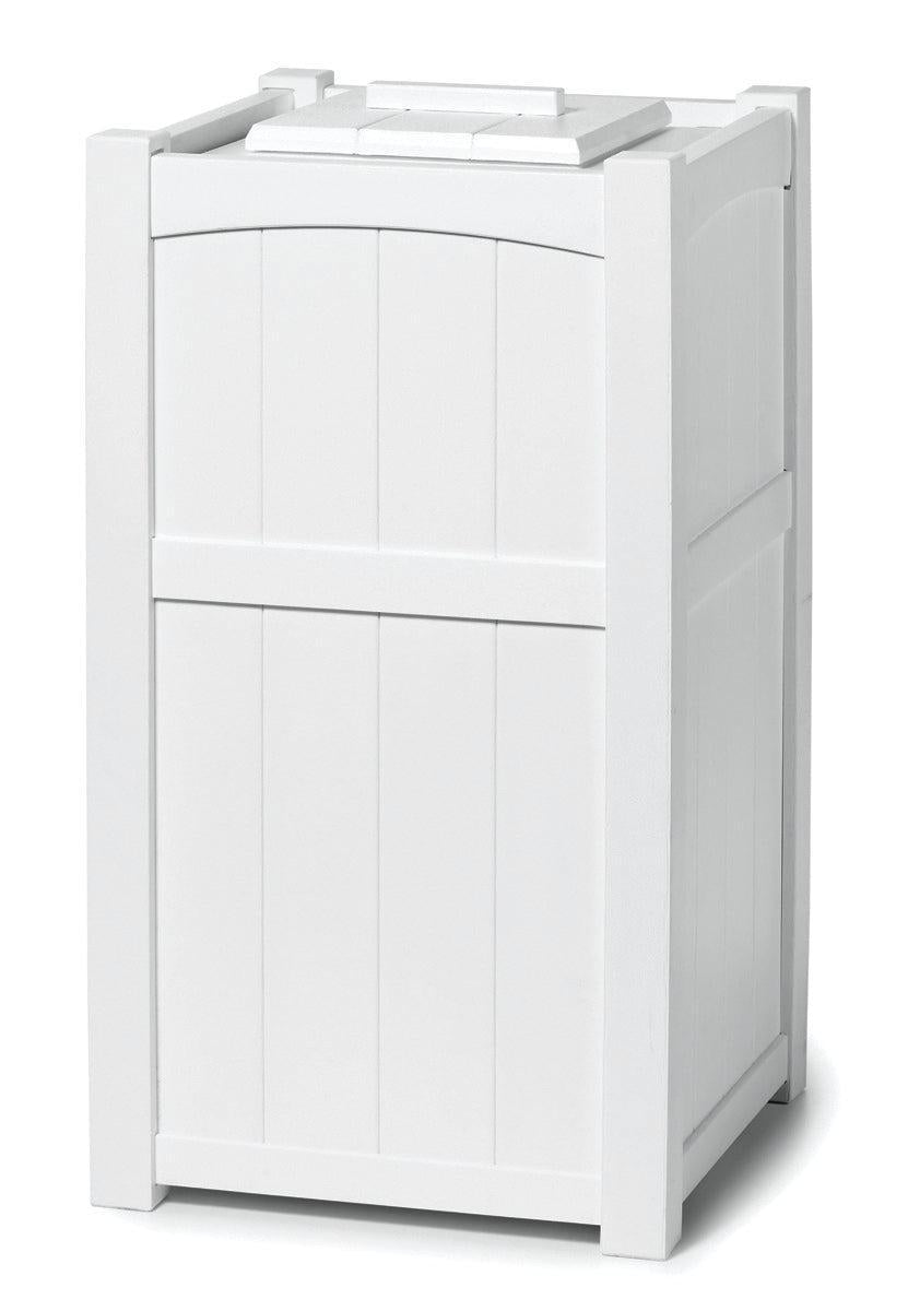 Seaside Casual Recycled Plastic Wickford Residential Trash Receptacle - LEAD TIME TO SHIP 2 TO 4 WEEKS