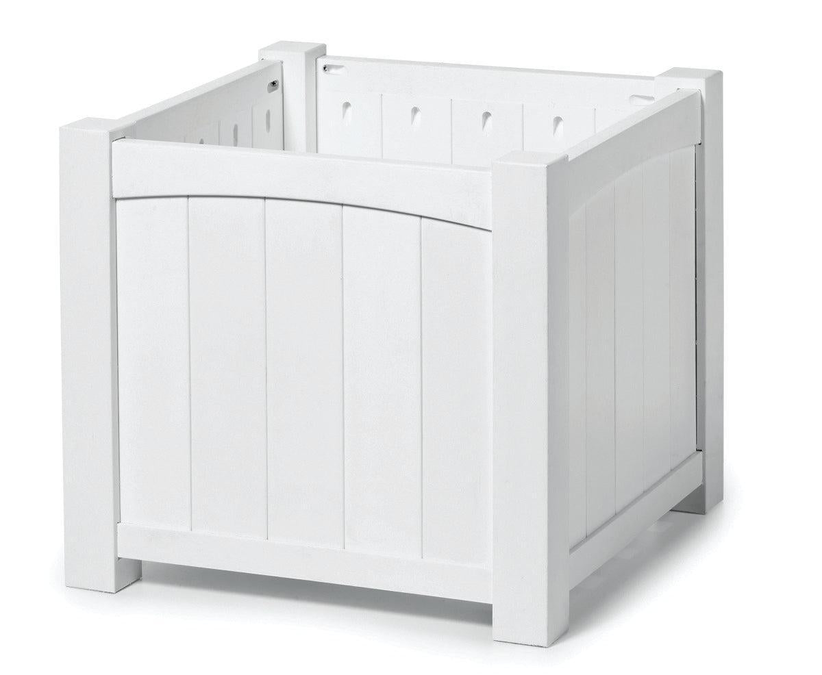 Seaside Casual Recycled Plastic Wickford Estate Planter-Single - LEAD TIME TO SHIP 4 TO 6 WEEKS