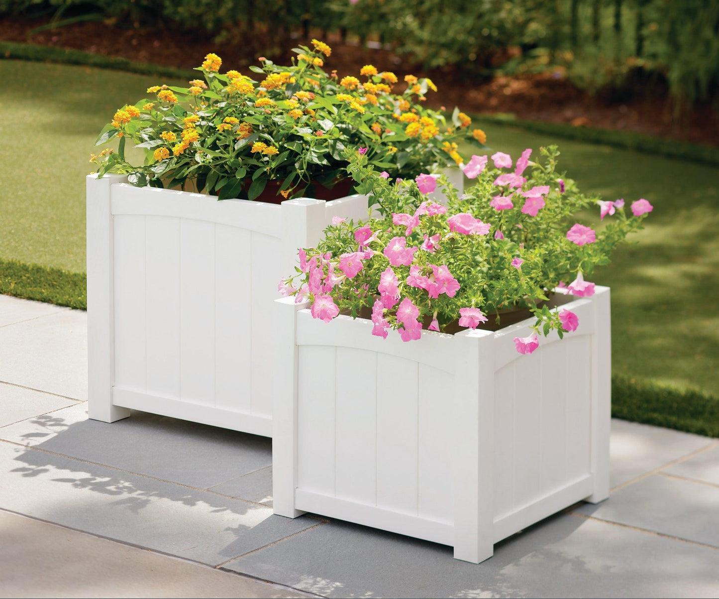 Seaside Casual Recycled Plastic Wickford Estate Planter-Single - LEAD TIME TO SHIP 4 TO 6 WEEKS