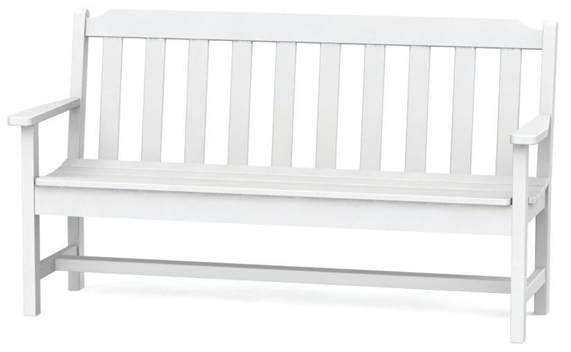 Seaside Casual Recycled Plastic Newport 5' Bench - LEAD TIME TO SHIP 4 TO 6 WEEKS