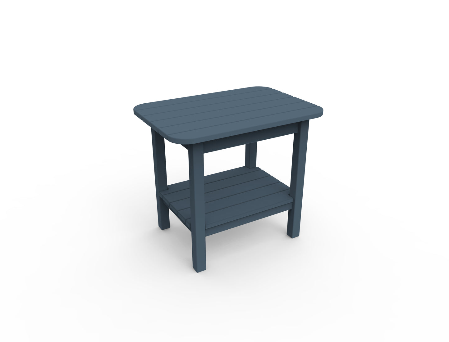 Seaside Casual Recycled Plastic Westerly End Table - LEAD TIME TO SHIP 4 TO 6 WEEKS