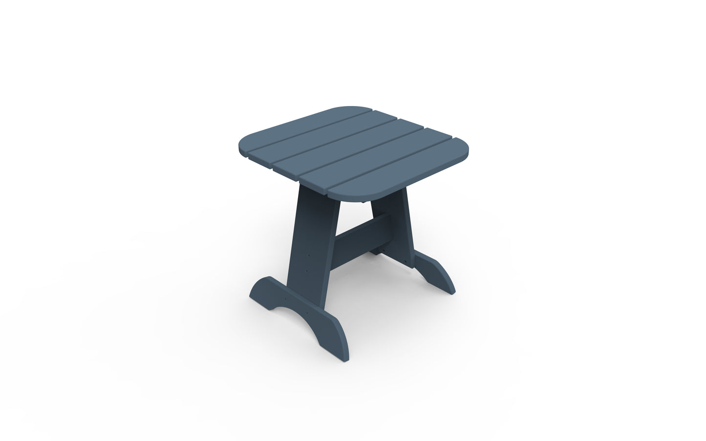 Seaside Casual Recycled Plastic Adirondack End Table - LEAD TIME TO SHIP 4 TO 6 WEEKS