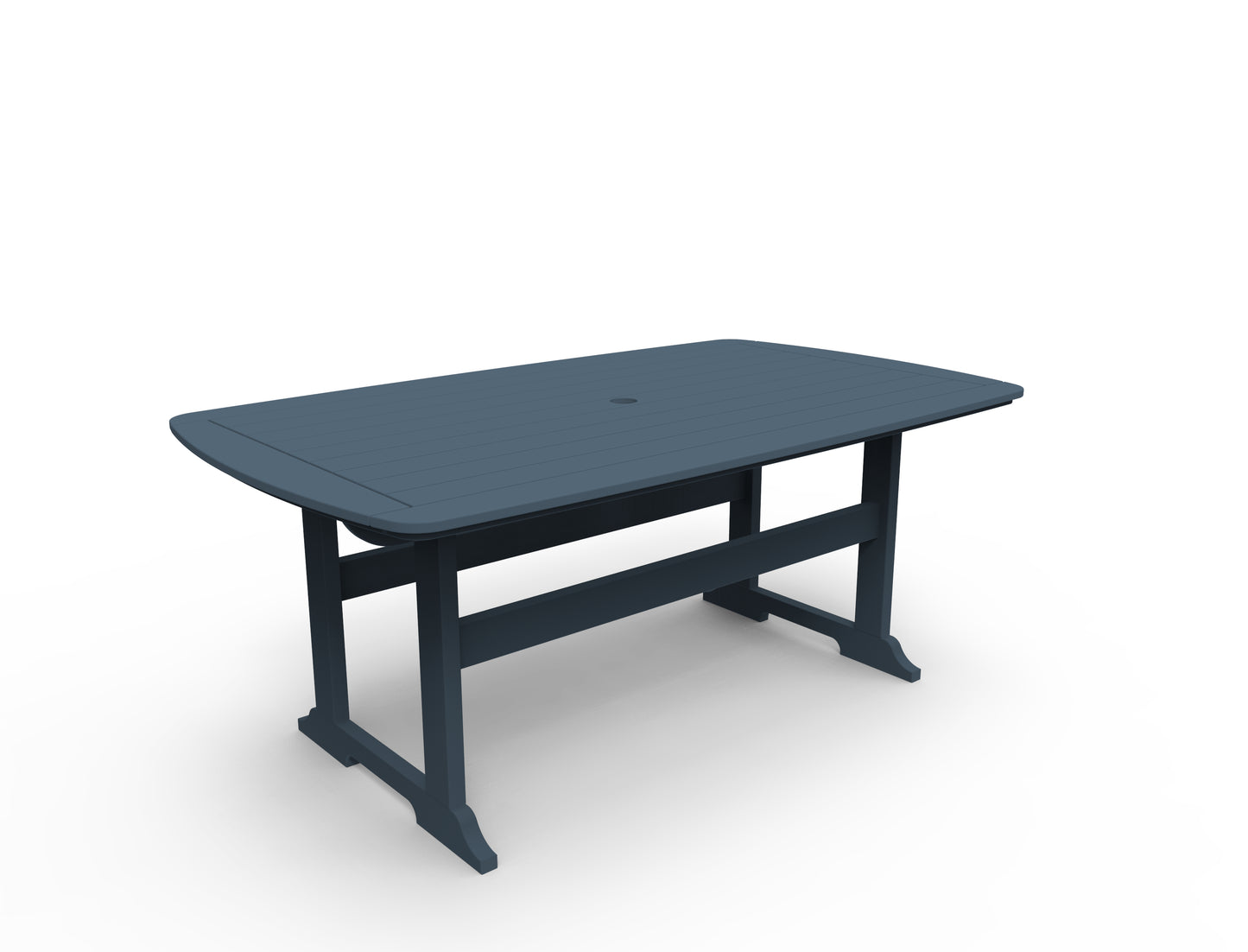 Seaside Casual Recycled Plastic Portsmouth Dining Table 42"x 72" - LEAD TIME TO SHIP 2 TO 4 WEEKS
