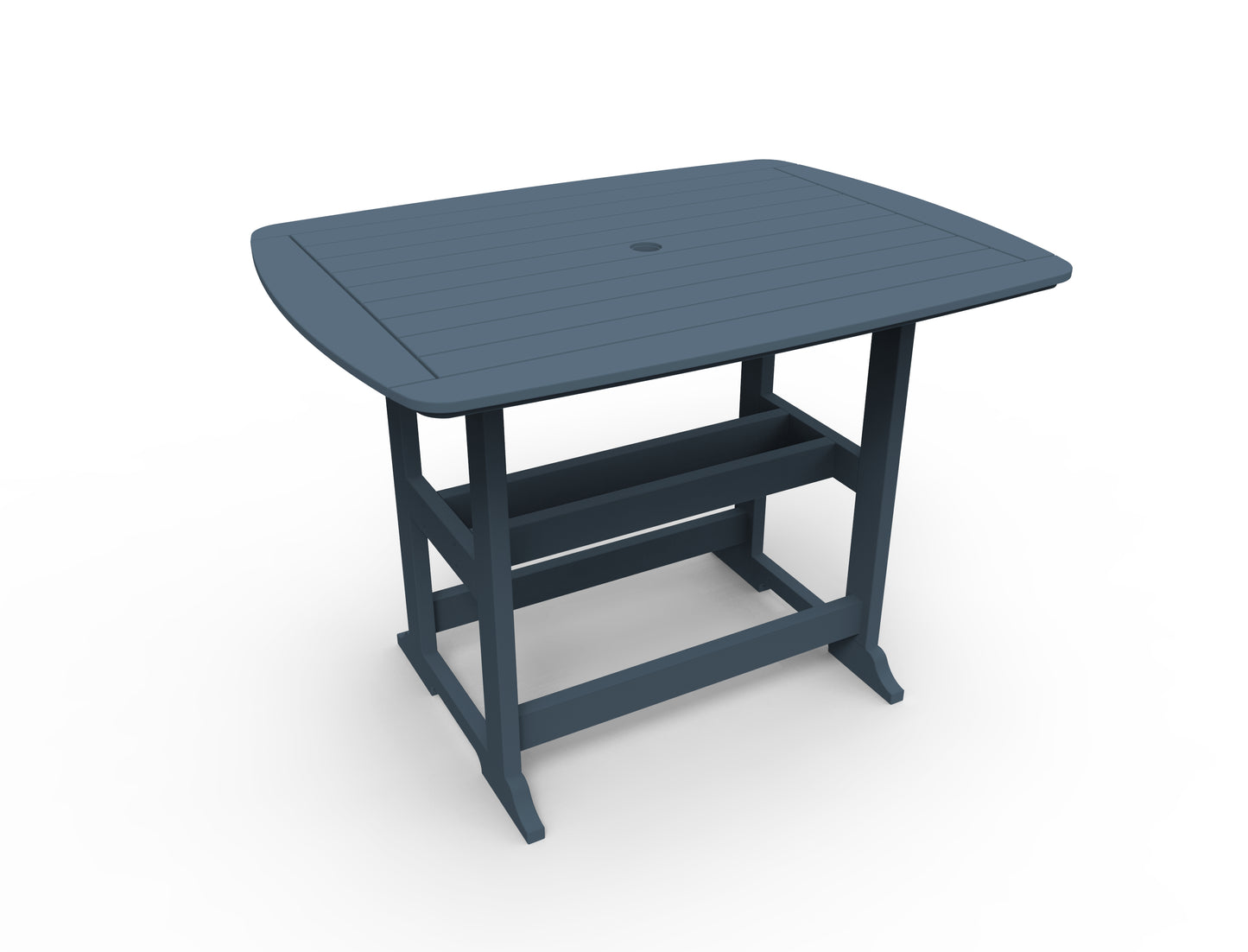 Seaside Casual Recycled Plastic Portsmouth Bar Table 42" x 56" (BAR HEIGHT) - LEAD TIME TO SHIP 2 TO 4 WEEKS