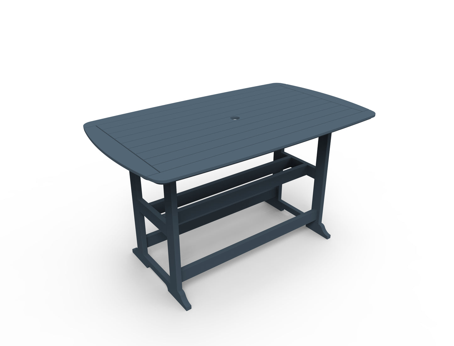 Seaside Casual Recycled Plastic Portsmouth Bar Table 42" x 72" (BAR HEIGHT) - LEAD TIME TO SHIP 2 TO 4 WEEKS
