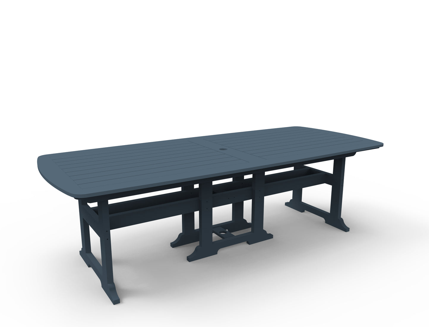 Seaside Casual Recycled Plastic Portsmouth Dining Table 42" x 100" - LEAD TIME TO SHIP 2 TO 4 WEEKS