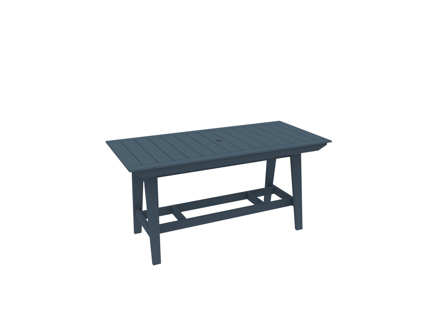 Seaside Casual Recycled Plastic MAD Bar Table 40" x 85" (BAR HEIGHT) - LEAD TIME TO SHIP 2 TO 4 WEEKS