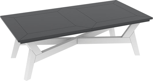 Seaside Casual Recycled Plastic Dex Coffee Patio Table - LEAD TIME TO SHIP 2 TO 4 WEEKS