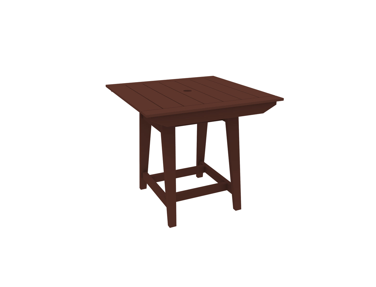 Seaside Casual Recycled Plastic MAD Balcony Table 40" x 40" (COUNTER HEIGHT) - LEAD TIME TO SHIP 2 TO 4 WEEKS