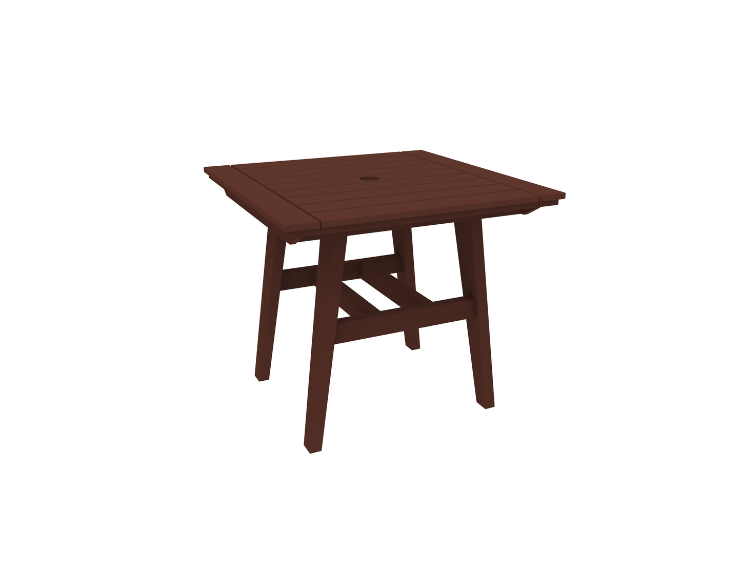 Seaside Casual Recycled Plastic MAD Dining Table 33" x 33" - LEAD TIME TO SHIP 2 TO 4 WEEKS