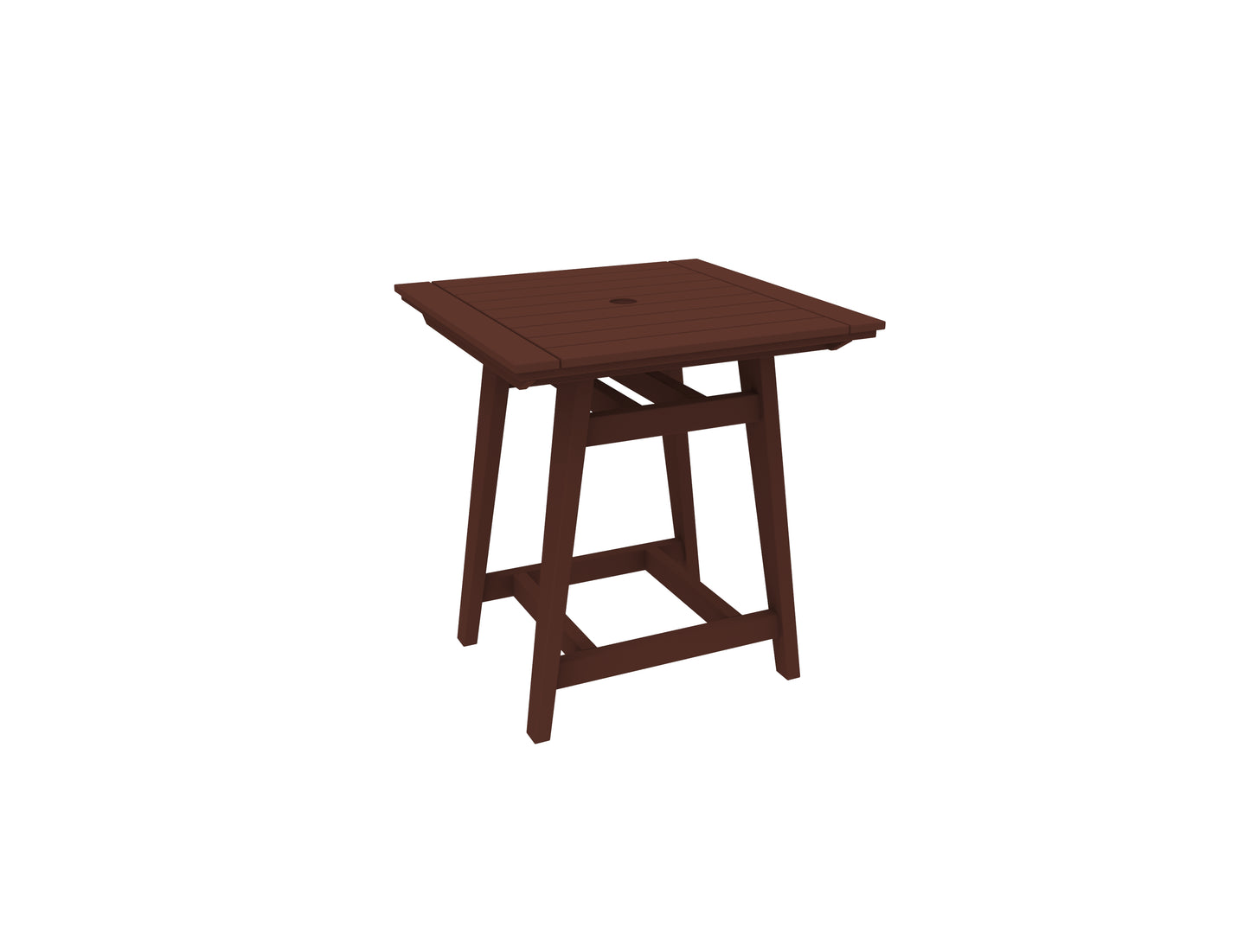 Seaside Casual Recycled Plastic MAD Balcony Table 33" x 33" - LEAD TIME TO SHIP 2 TO 4 WEEKS