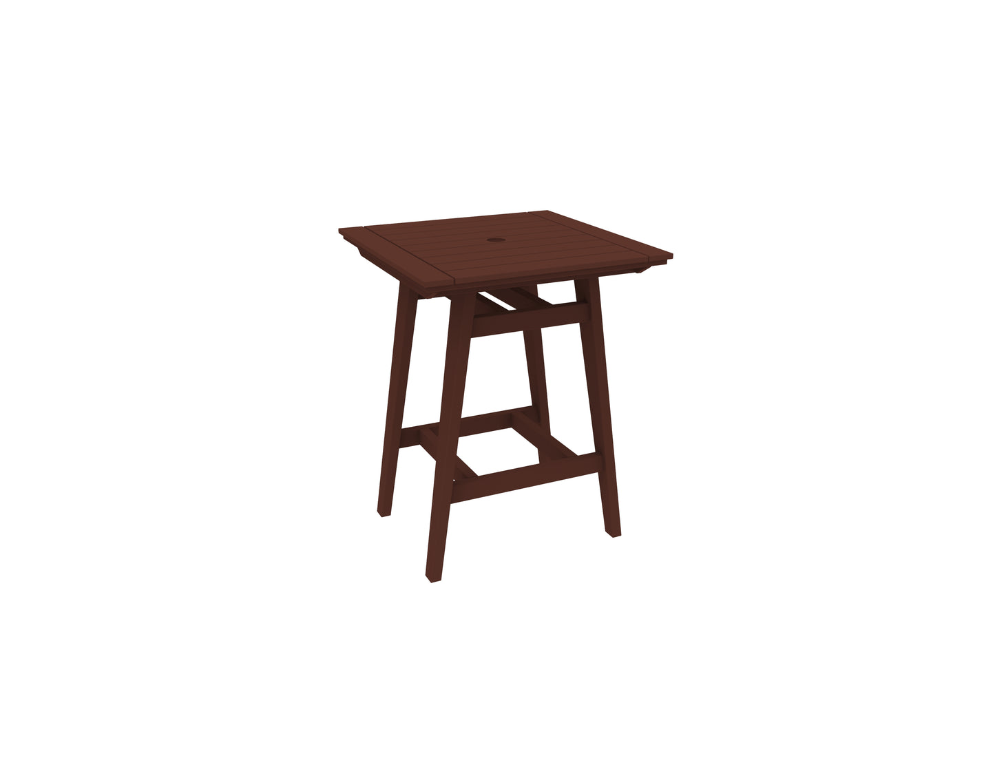 Seaside Casual Recycled Plastic MAD Bar Table 33" x 33" (BAR HEIGHT) - LEAD TIME TO SHIP 2 TO 4 WEEKS