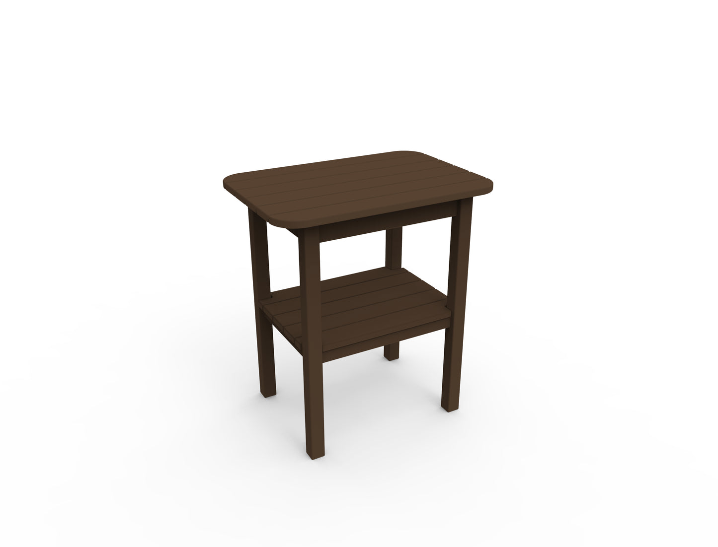 Seaside Casual Recycled Plastic Westerly Balcony End Table (COUNTER HEIGHT) - LEAD TIME TO SHIP 4 TO 6 WEEKS