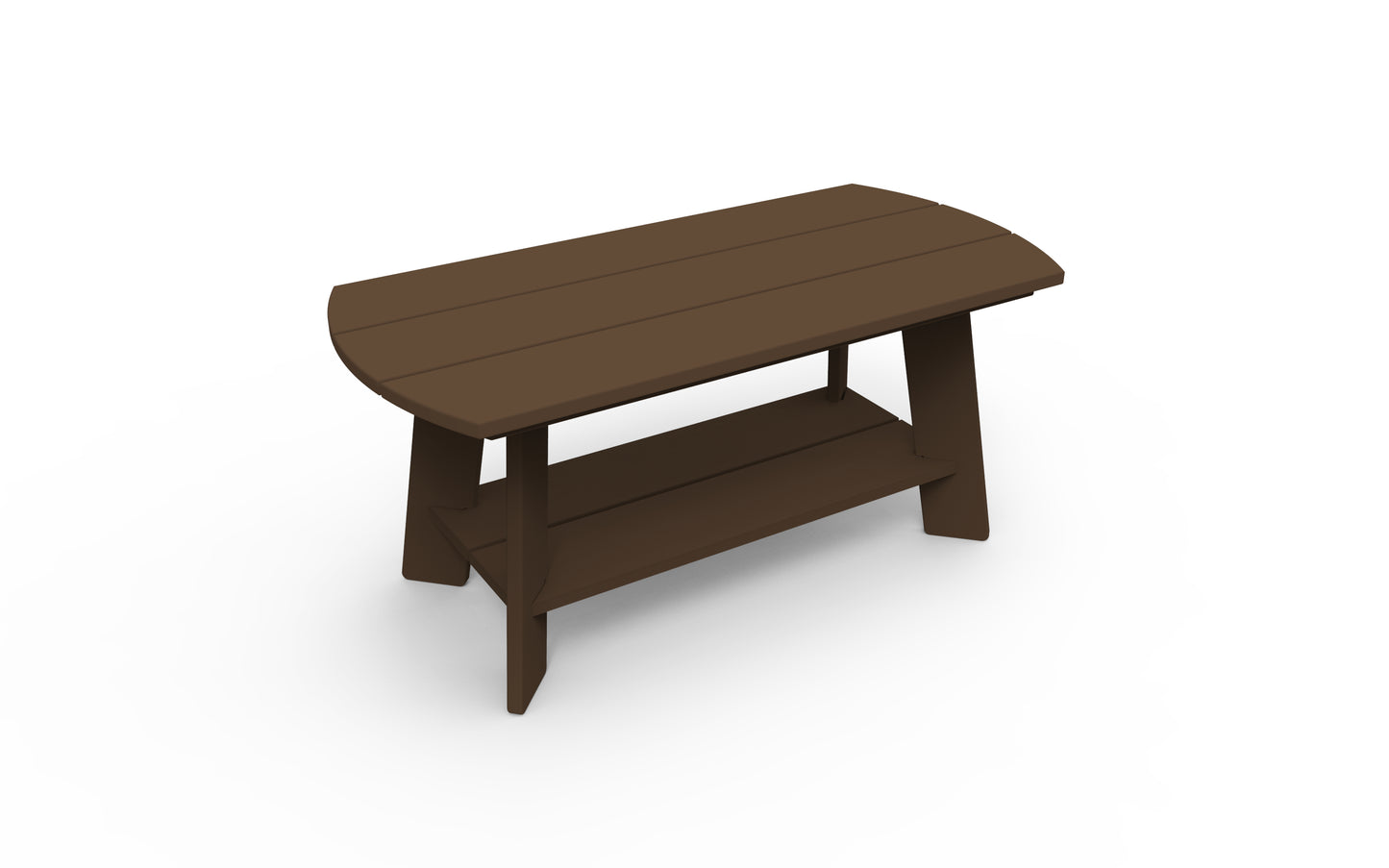 Seaside Casual Recycled Plastic Adirondack Coffee Table - LEAD TIME TO SHIP 4 TO 6 WEEKS
