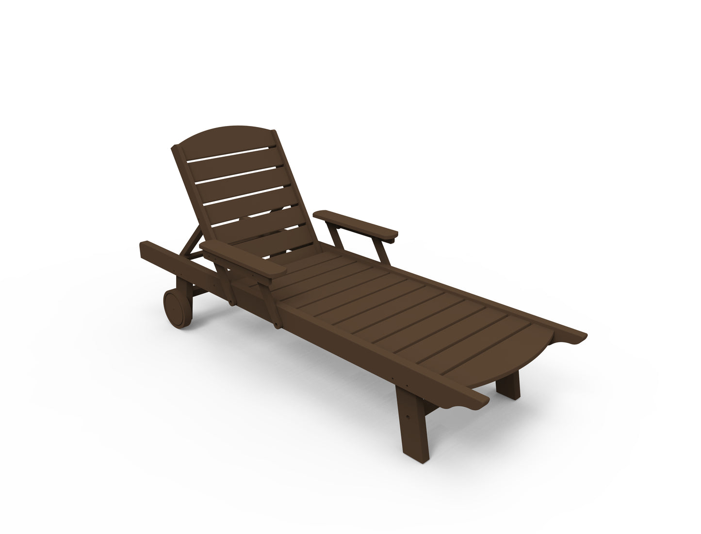 Seaside Casual Recycled Plastic Kingston Chaise - LEAD TIME TO SHIP 4 TO 6 WEEKS