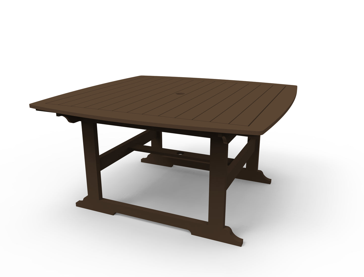 Seaside Casual Recycled Plastic Portsmouth Dining Table 56" x 56" - LEAD TIME TO SHIP 4 TO 6 WEEKS