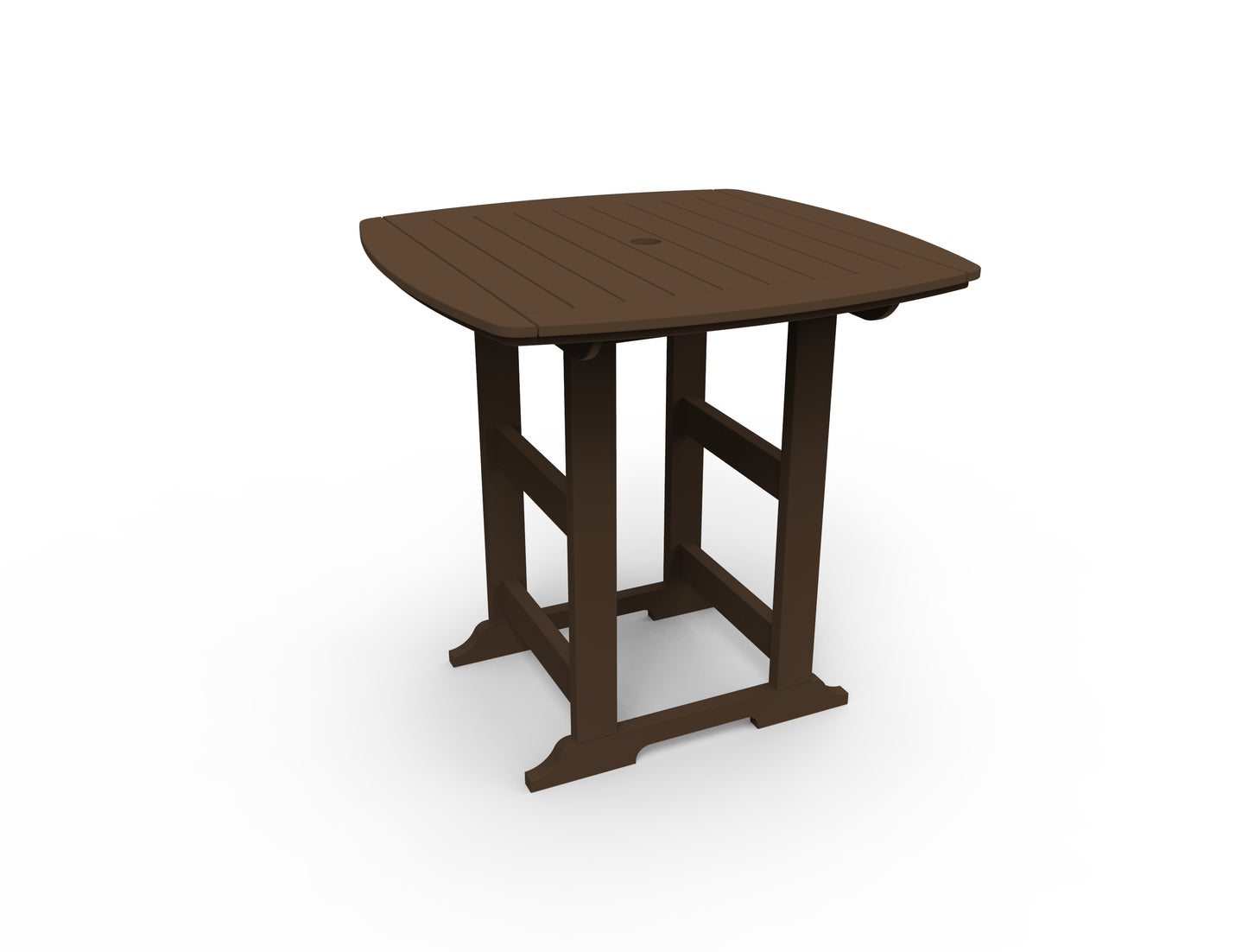 Seaside Casual Recycled Plastic Portsmouth Bar Table 42" x 42" (BAR HEIGHT) - LEAD TIME TO SHIP 2 TO 4 WEEKS