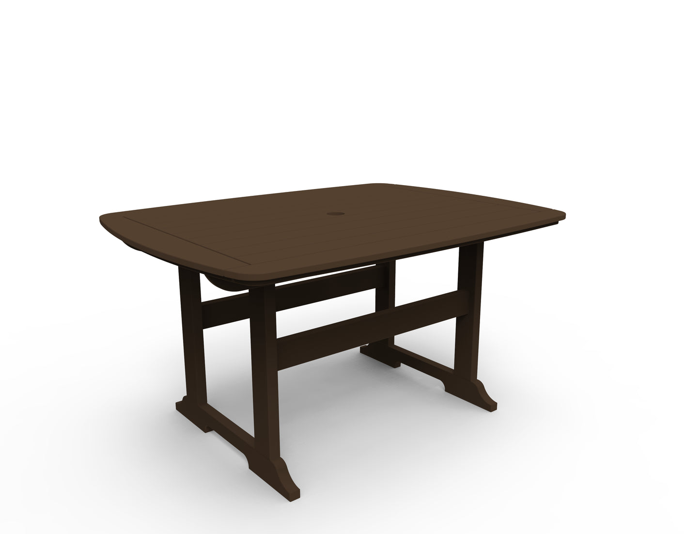 Seaside Casual Recycled Plastic Portsmouth Dining Table 42" x 56" - LEAD TIME TO SHIP 4 TO 6 WEEKS