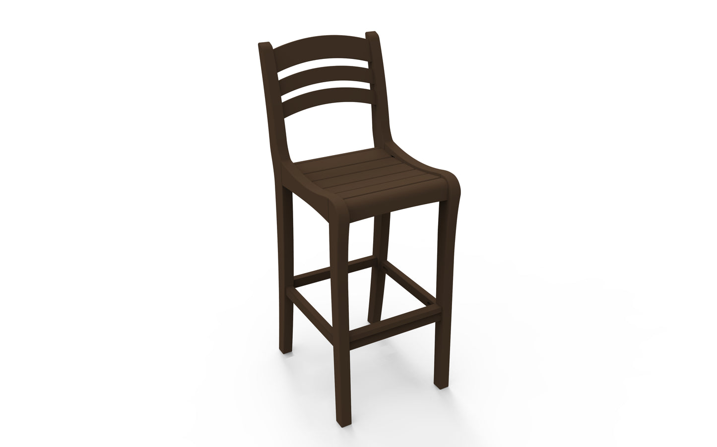 Seaside Casual Recycled Plastic Charleston Bar Chair (BAR HEIGHT) - LEAD TIME TO SHIP 2 TO 4 WEEKS