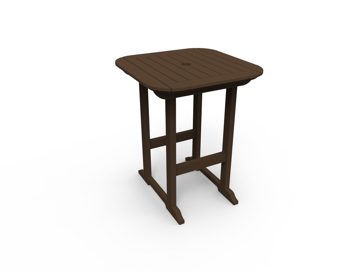 Seaside Casual Recycled Plastic Portsmouth Balcony Table 30" x 30" (COUNTER HEIGHT) - LEAD TIME TO SHIP 2 TO 4 WEEKS