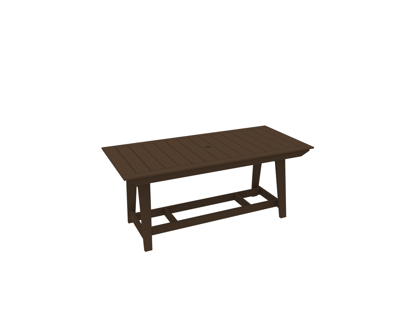 Seaside Casual Recycled Plastic MAD Balcony Table 40" x 85" (COUNTER HEIGHT) - LEAD TIME TO SHIP 4 TO 6 WEEKS