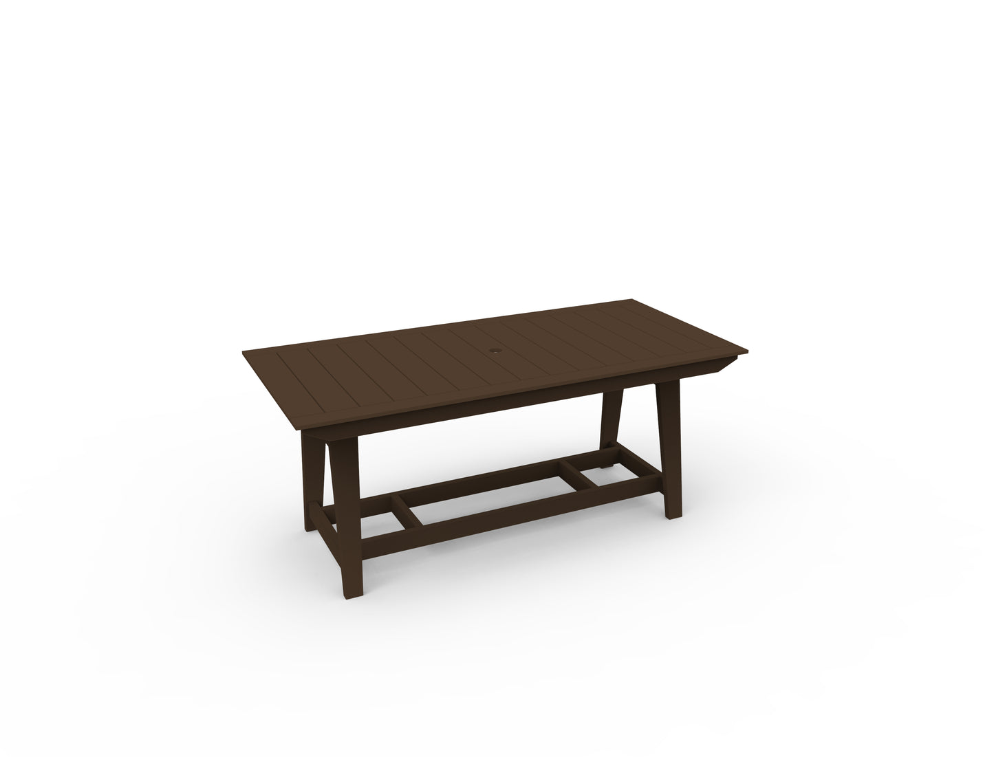 Seaside Casual Recycled Plastic MAD Balcony Table 40" x 85" (COUNTER HEIGHT) - LEAD TIME TO SHIP 4 TO 6 WEEKS