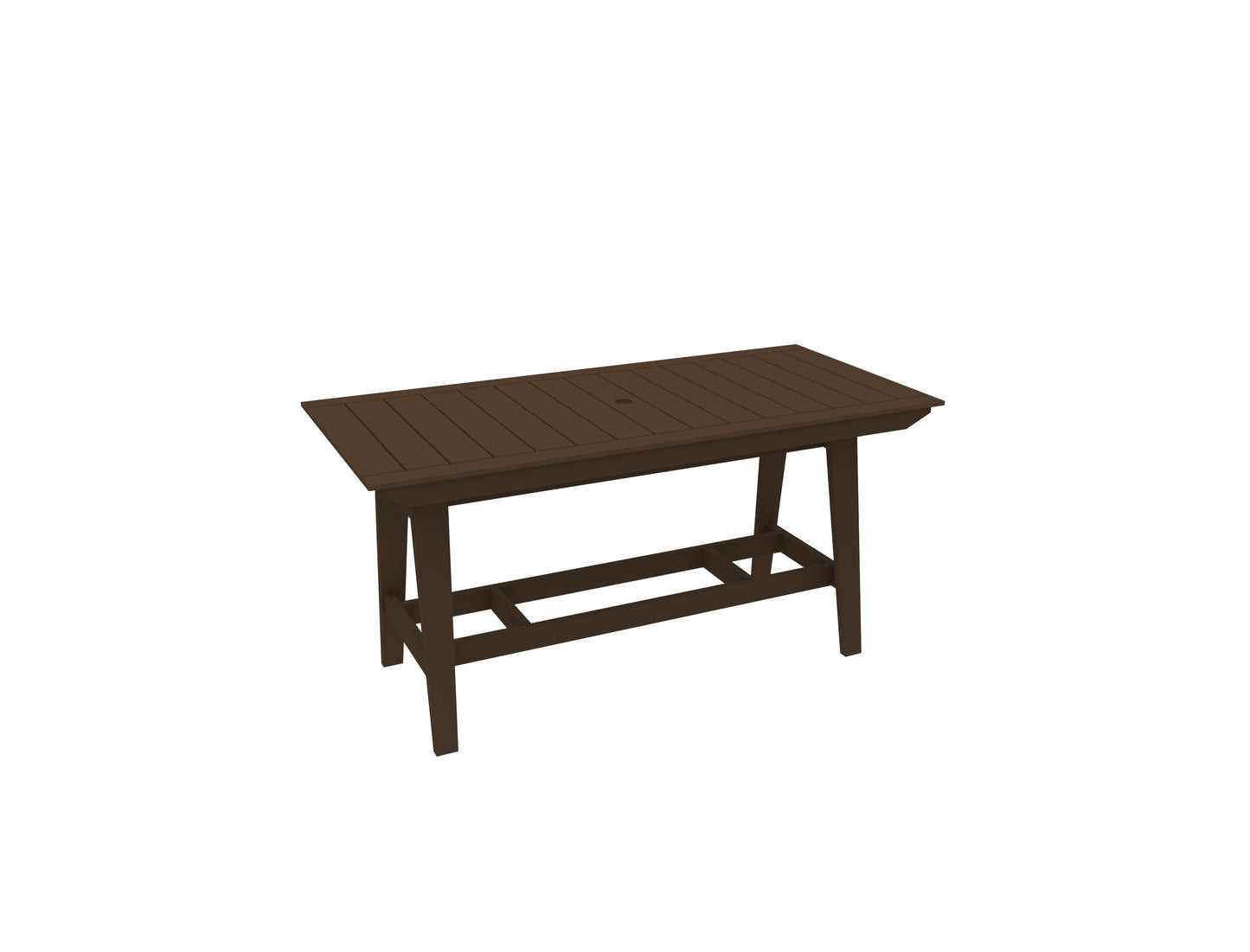 Seaside Casual Recycled Plastic MAD Bar Table 40" x 85" (BAR HEIGHT) - LEAD TIME TO SHIP 2 TO 4 WEEKS