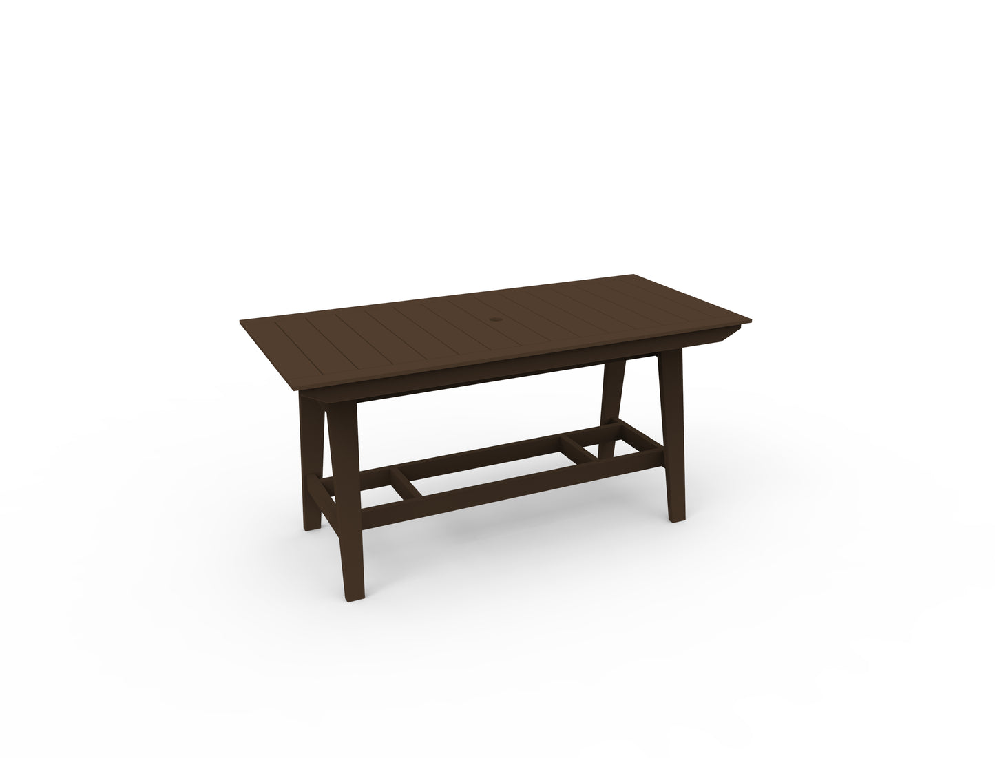 Seaside Casual Recycled Plastic MAD Bar Table 40" x 85" (BAR HEIGHT) - LEAD TIME TO SHIP 2 TO 4 WEEKS