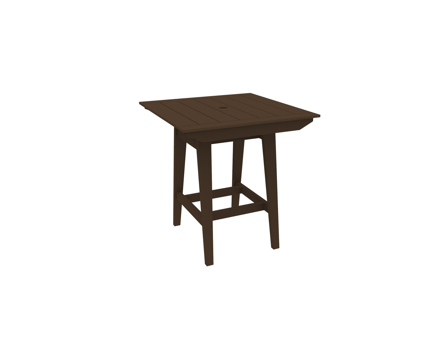 Seaside Casual Recycled Plastic MAD Bar Table 40" x 40" (BAR HEIGHT) - LEAD TIME TO SHIP 2 TO 4 WEEKS