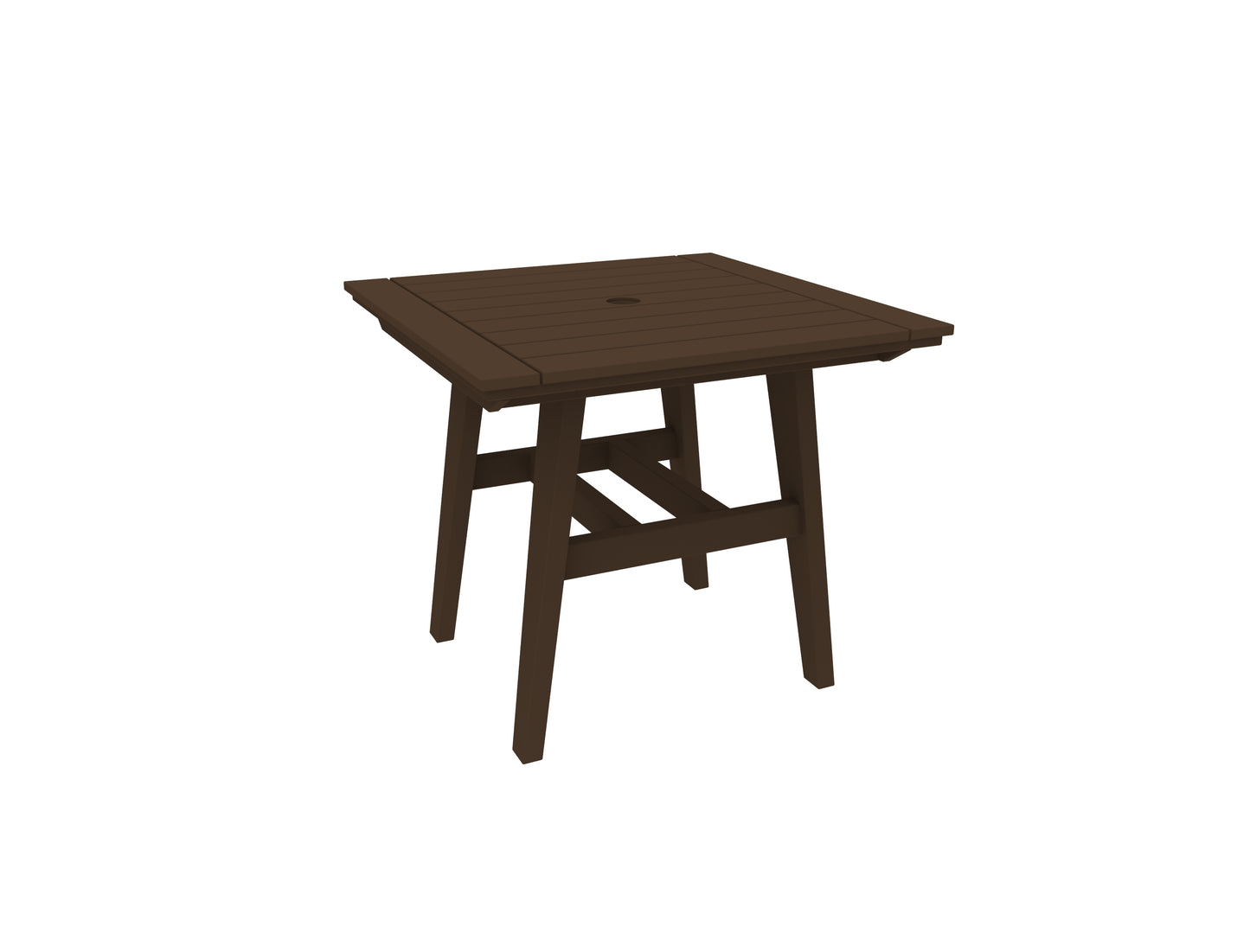 Seaside Casual Recycled Plastic MAD Dining Table 33" x 33" - LEAD TIME TO SHIP 2 TO 4 WEEKS