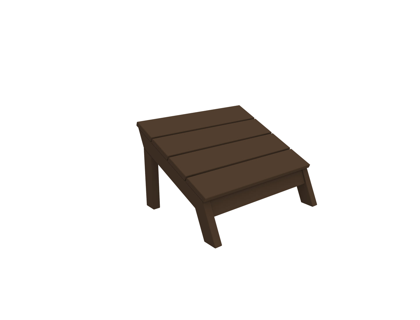 Seaside Casual Recycled Plastic MAD Foot Stool - LEAD TIME TO SHIP 2 TO 4 WEEKS