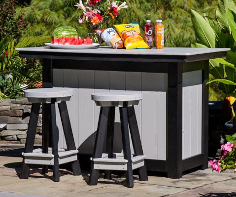 Leisure Lawns Amish Made Recycled Plastic Classic Island Model #162C (Counter Height) - LEAD TIME TO SHIP 4 WEEKS