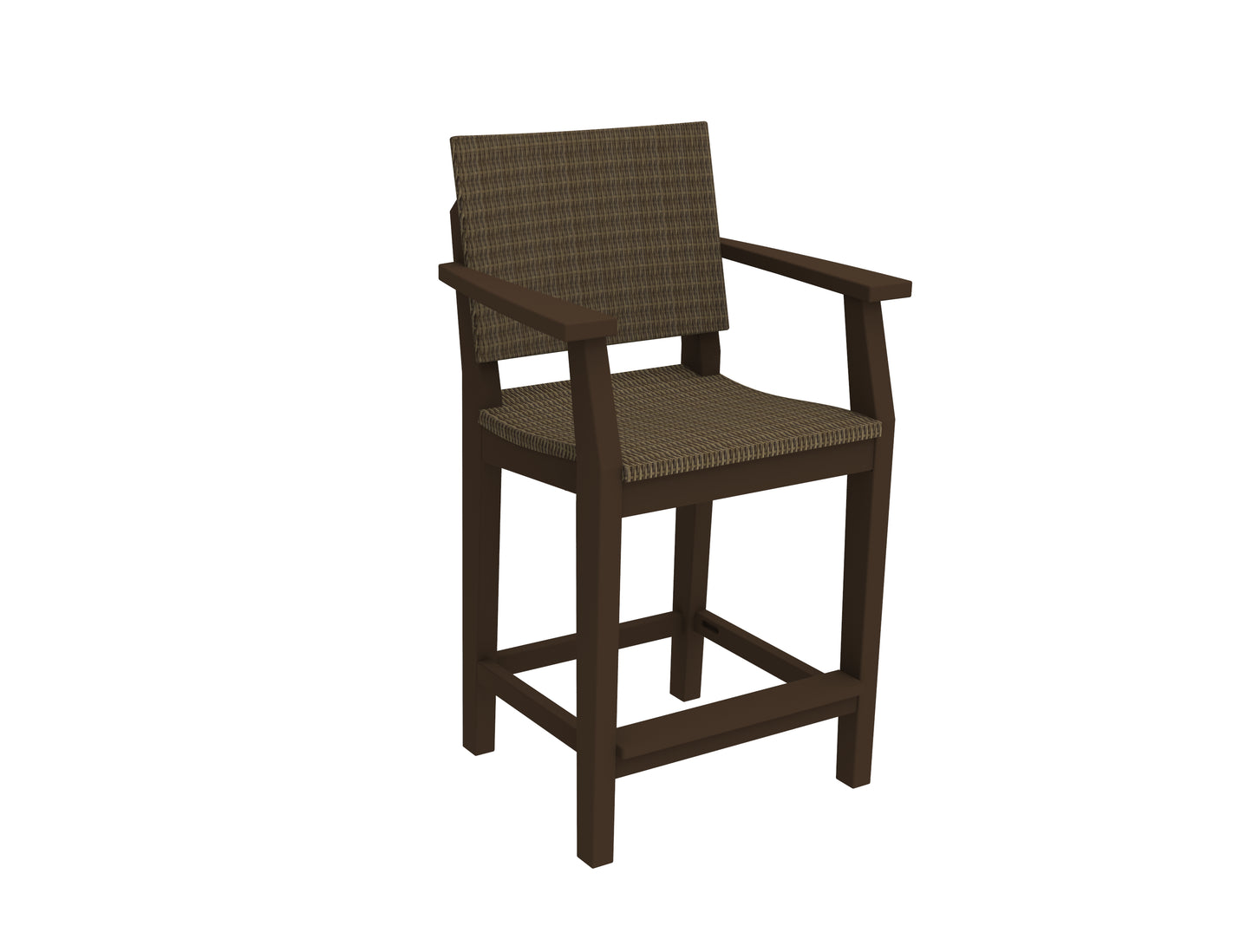 Seaside Casual Recycled Plastic MAD Balcony Arm Chair (WOVEN) - LEAD TIME TO SHIP 2 TO 4 WEEKS Regular price