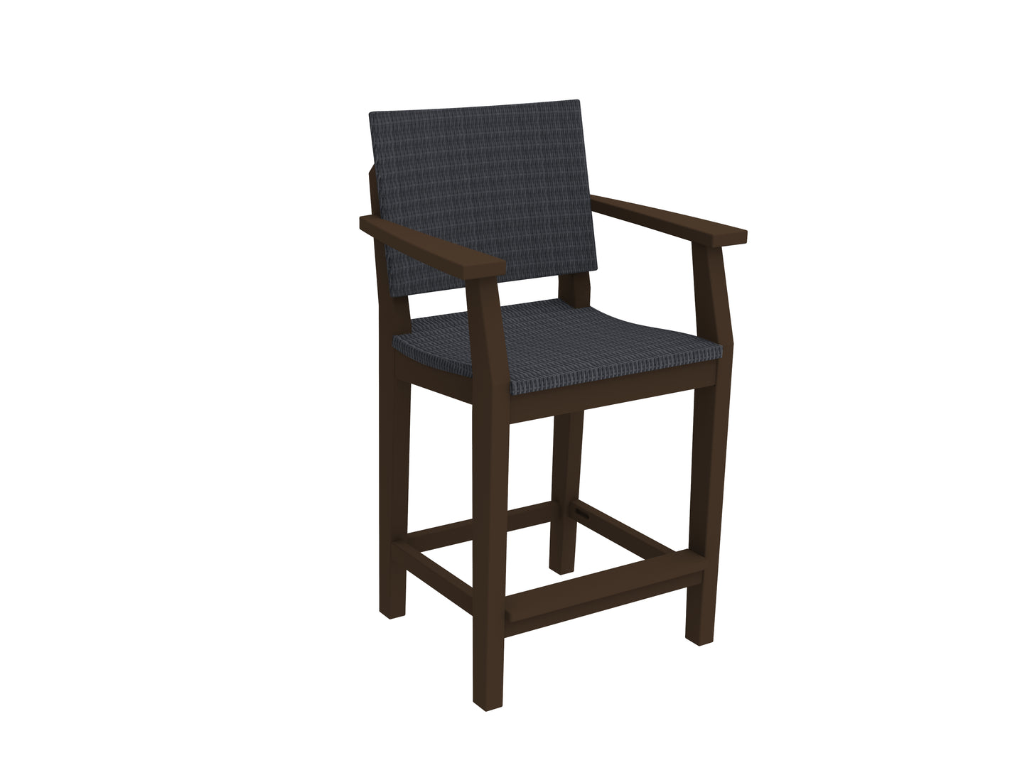 Seaside Casual Recycled Plastic MAD Balcony Arm Chair (WOVEN) - LEAD TIME TO SHIP 2 TO 4 WEEKS Regular price