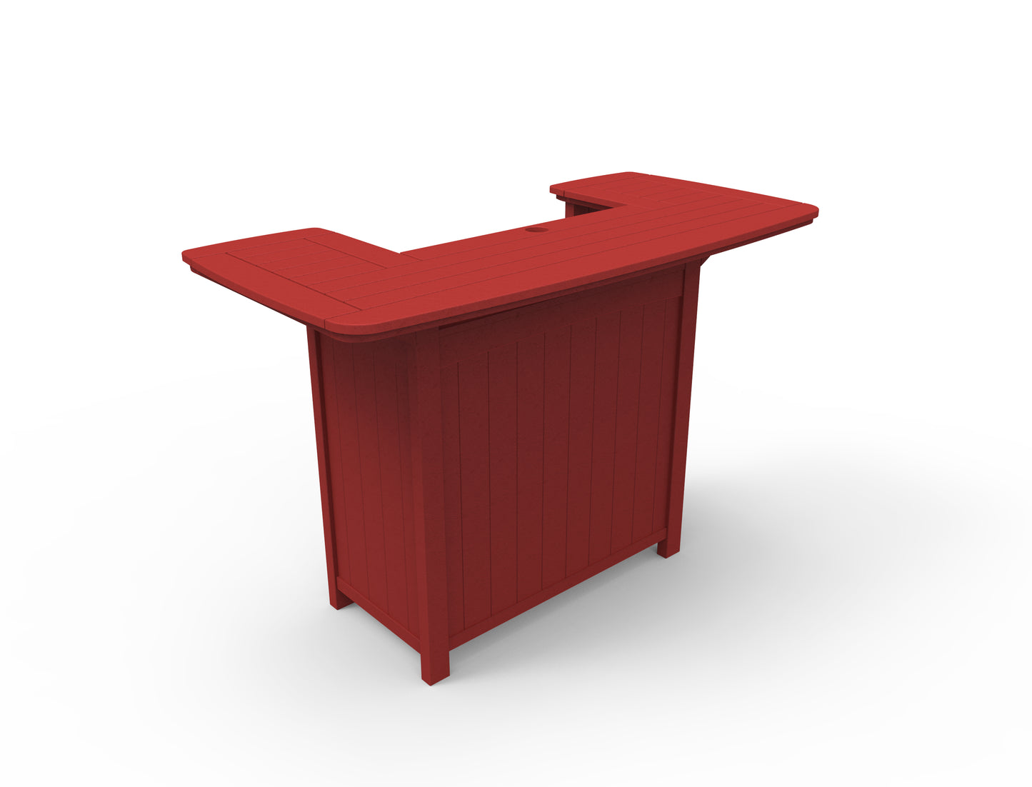 Seaside Casual Recycled Plastic Portsmouth Party Bar (BAR HEIGHT) - LEAD TIME TO SHIP 2 TO 4 WEEKS