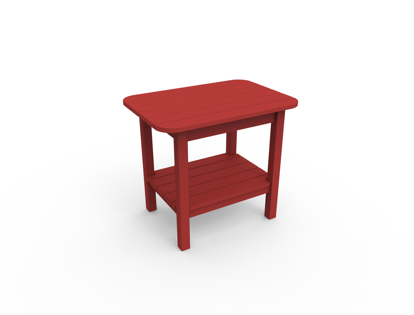 Seaside Casual Recycled Plastic Westerly End Table - LEAD TIME TO SHIP 4 TO 6 WEEKS