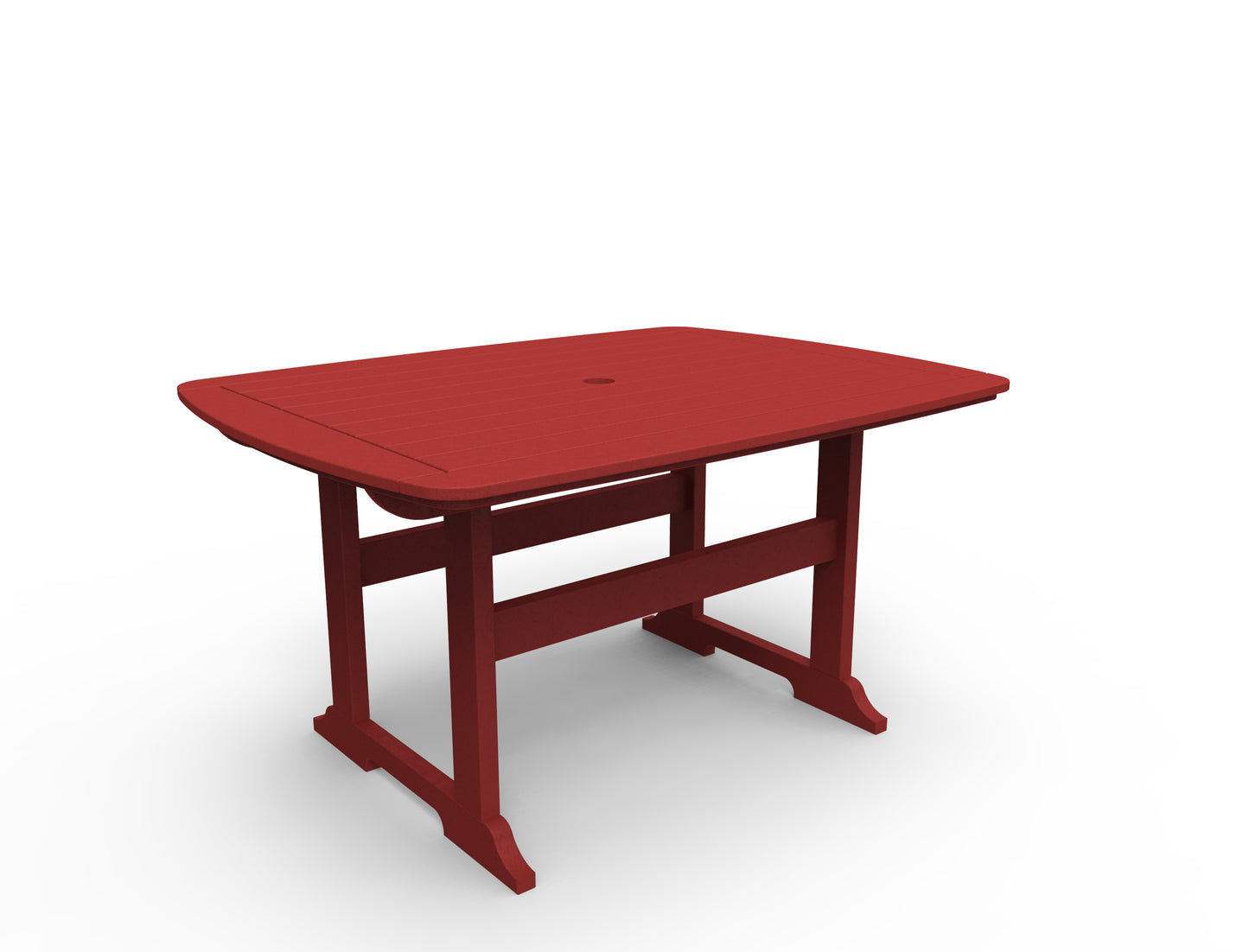Seaside Casual Recycled Plastic Portsmouth Dining Table 42" x 56" - LEAD TIME TO SHIP 4 TO 6 WEEKS