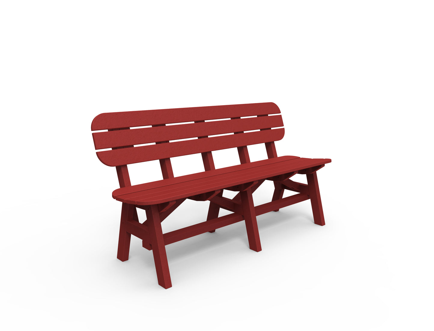 Seaside Casual Recycled Plastic Portsmouth 5' Bench - LEAD TIME TO SHIP 4 TO 6 WEEKS
