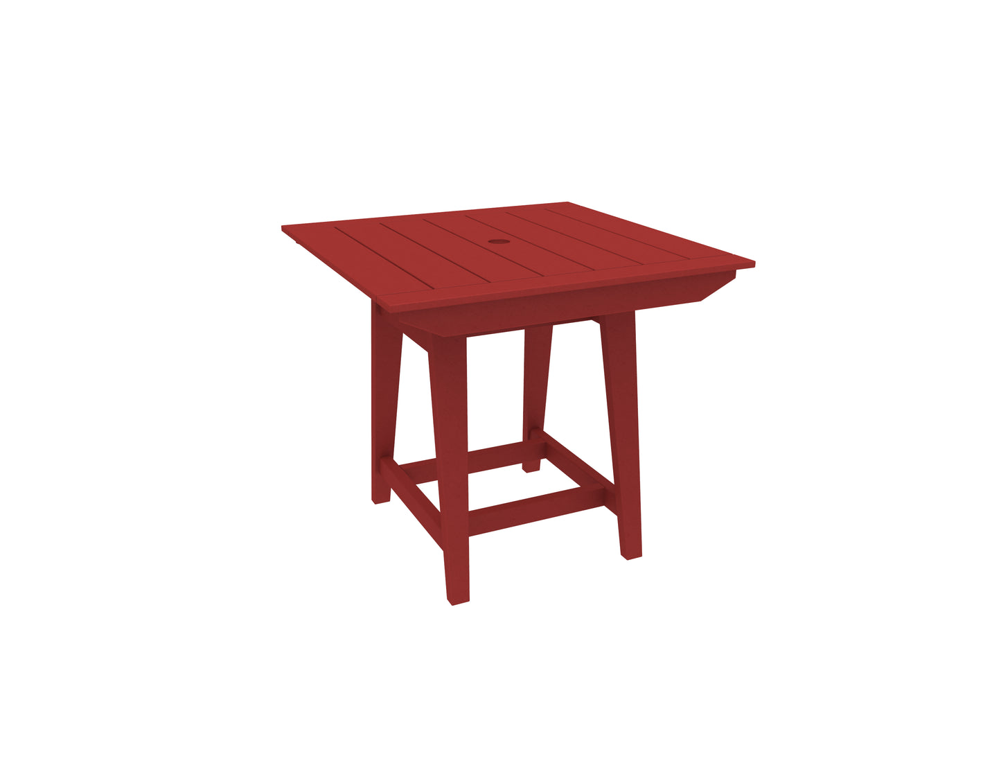 Seaside Casual Recycled Plastic MAD Balcony Table 40" x 40" (COUNTER HEIGHT) - LEAD TIME TO SHIP 2 TO 4 WEEKS