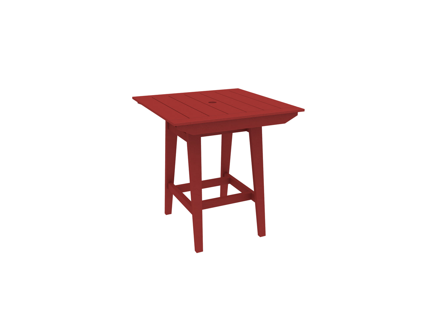 Seaside Casual Recycled Plastic MAD Bar Table 40" x 40" (BAR HEIGHT) - LEAD TIME TO SHIP 2 TO 4 WEEKS